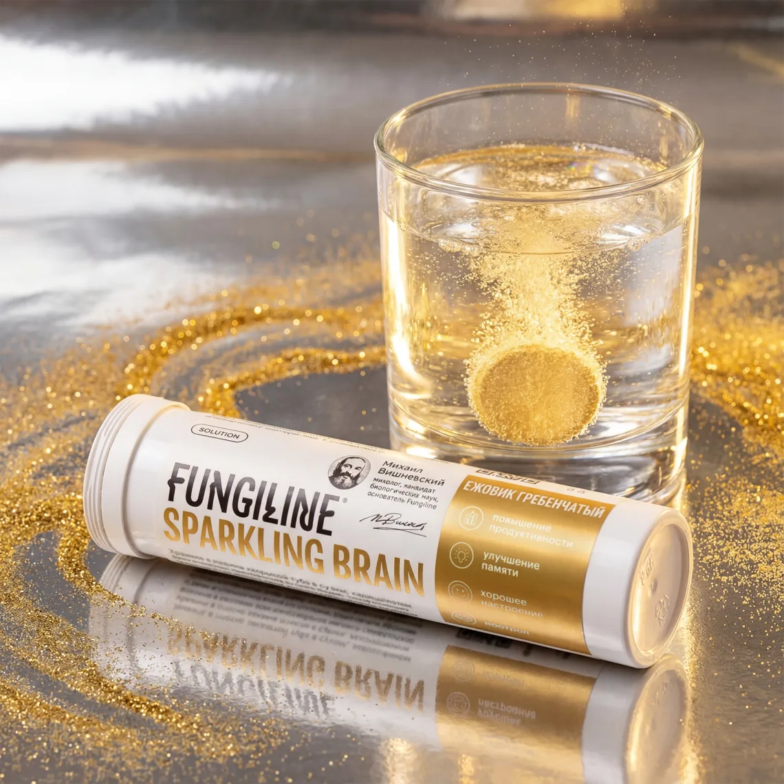 Sparkling Brain • Шипучие таблетки • 14 таблеток